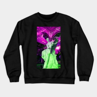 Party in Florence, Italy! Fine Art Statue Photo Edit Crewneck Sweatshirt